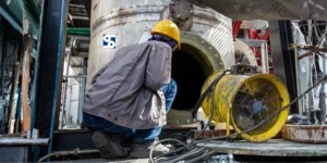 Industrial Blower Failure