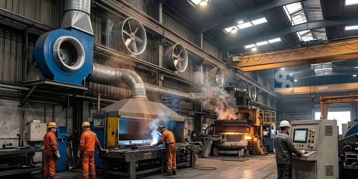 How Exhaust Fans Reduce Downtime in High-Heat Industrial Environments Exhaust Fans