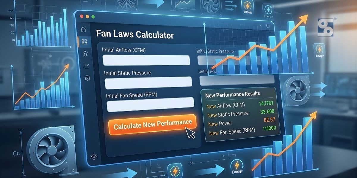 Fan Laws Calculator