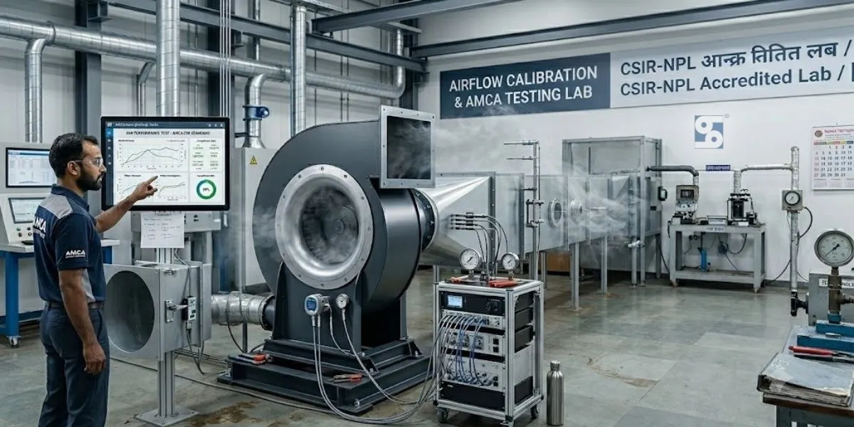 What is AMCA Standards for Industrial Fan Performance Testing Industrial Fan Performance Testing